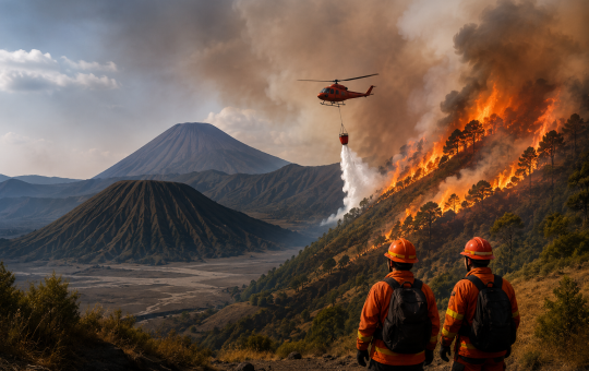bromo kebakaran